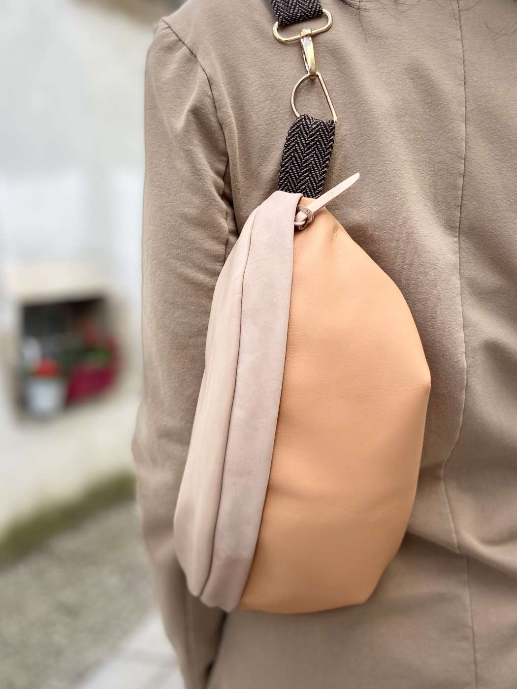 Unique handmade leather belt bag – made to stand out