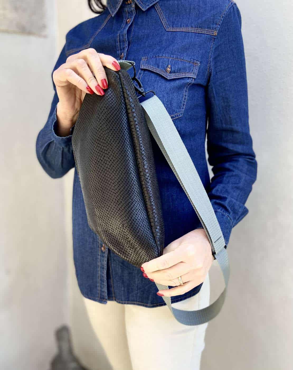 Unique handmade leather belt bag – made to stand out - Image 5