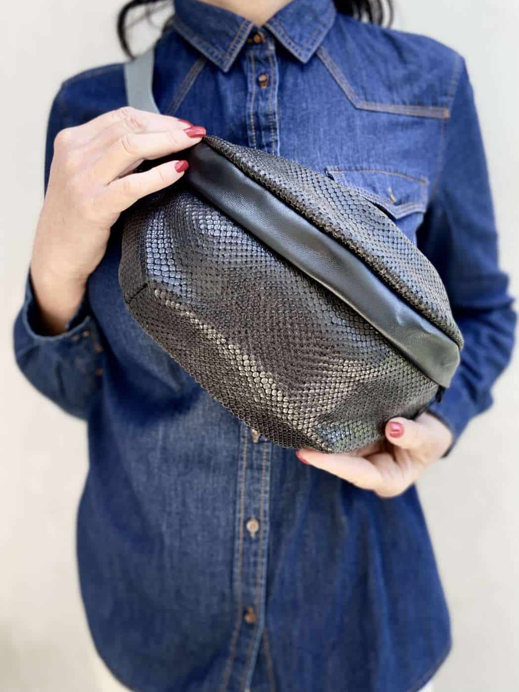 Unique handmade leather belt bag – made to stand out - Image 3