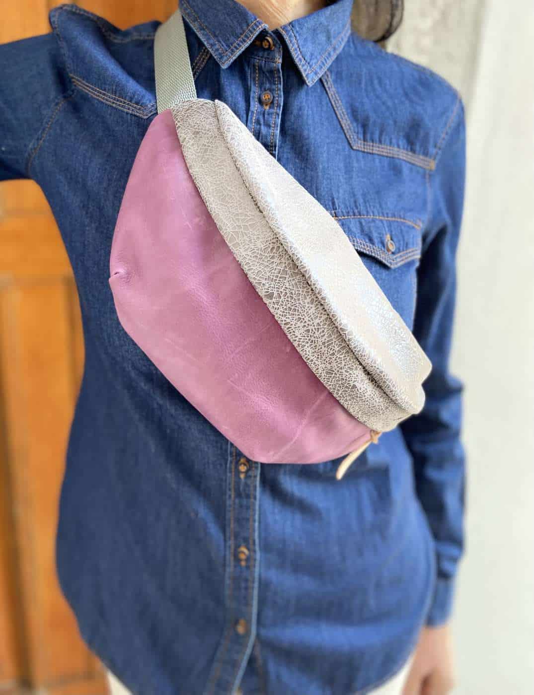 Unique handmade leather belt bag – made to stand out