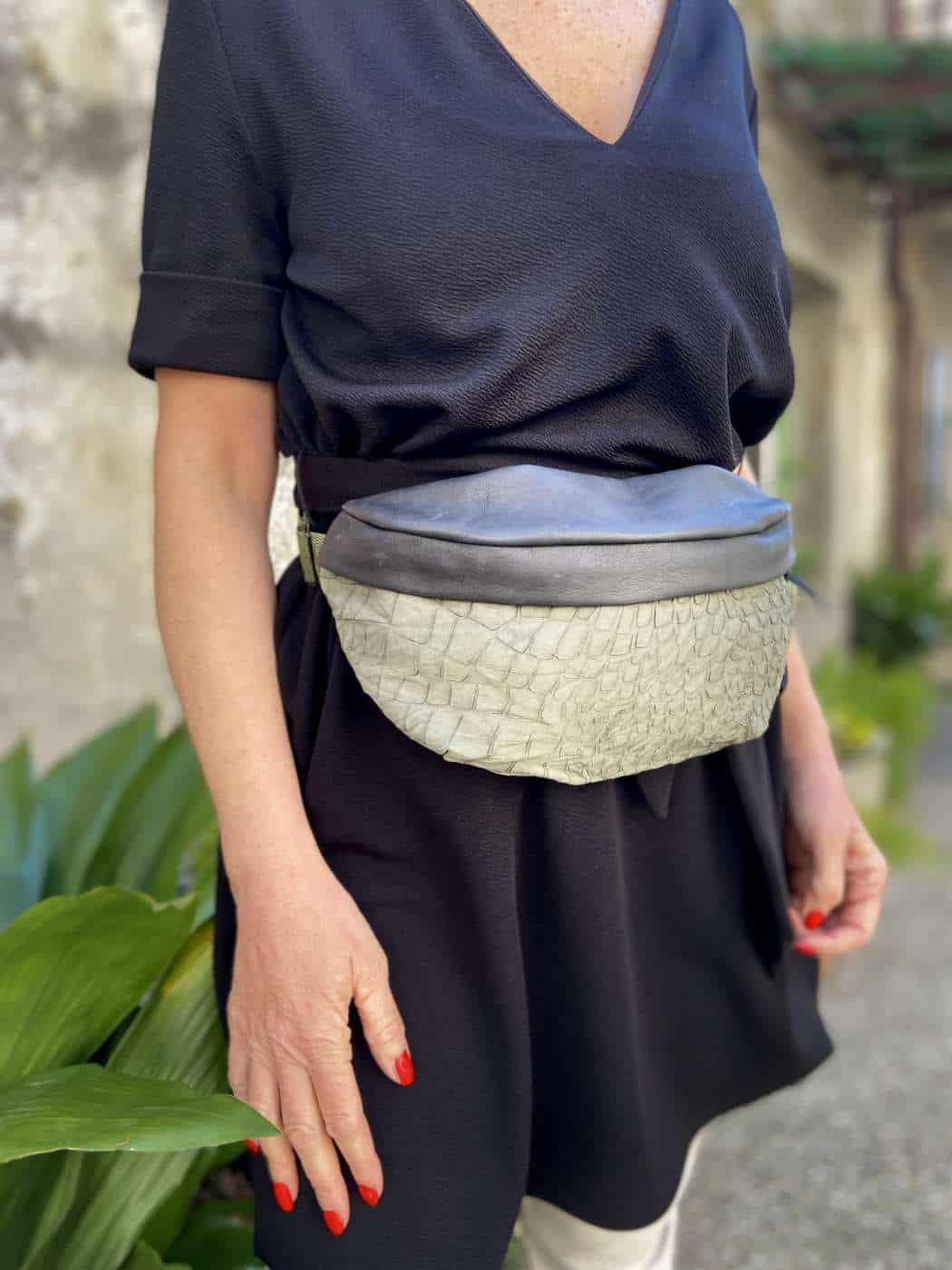 Unique handmade leather belt bag – made to stand out - Image 5