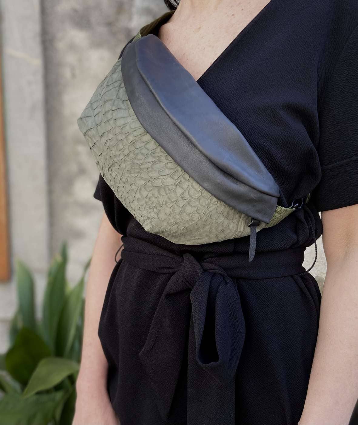 Unique handmade leather belt bag – made to stand out